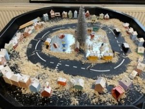 winterdorp kerstdorp kleuters