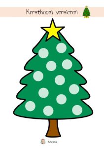 kerstboom versieren
