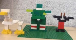 kikker lego