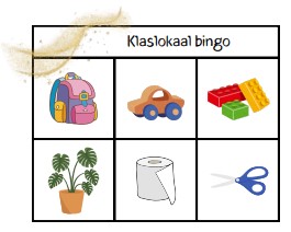 klaslokaalbingo kleuters