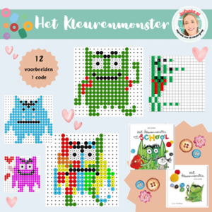 kralenplankvoorbeelden kleurenmonster