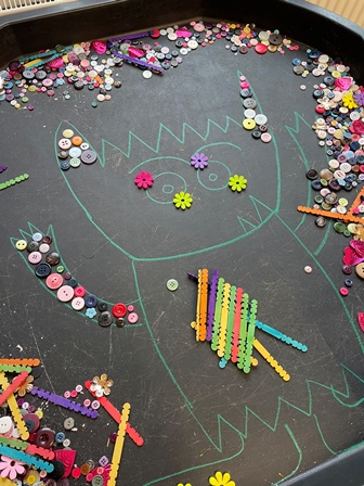 kleurenmonster loose parts