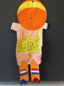 voetballer nederland kleuters knutselen