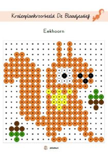 blaadjesdief kralenplankvoorbeeld