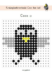 kralenplankvoorbeeld coco