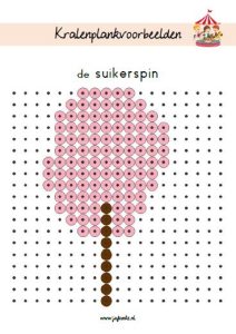 kralenplankvoorbeelden kermis kleuters