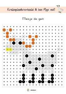pippi kralenplankvoorbeelden