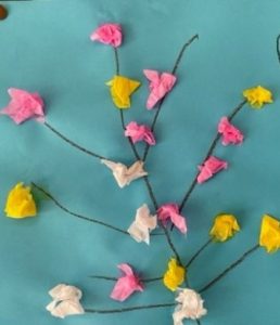 amandelbloesem van gogh kunst met kleuters