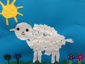 lente lammetje scheuren kleuters