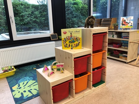 inrichting lokaal kleuters kleutergroep