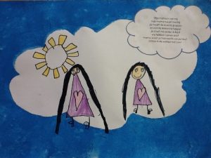 moederdag in de wolken