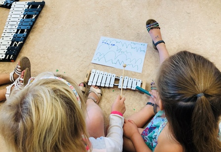muziek maken kleutergroep