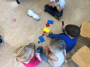 muziekles met kleuters
