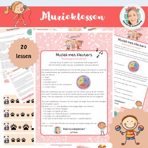 muzieklessen voor kleuters en groep 3