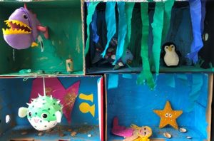 onder water spelhoek kleuters