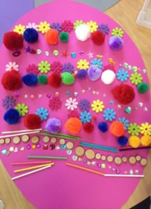 paasei loose parts kleuters