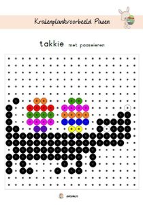 takkie kralenplank