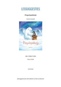 pinguinpakketje lessuggesties thema winter kleuters