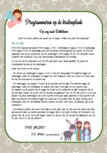 programmeren kralenplank kerst kleuters