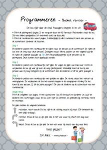 programmeren kleuters vervoer