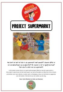 project supermarkt lesidee kleuters