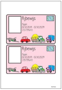 rijbewijs kleuters