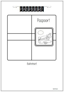 paspoort kleuters