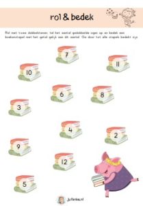 rol en bedek boeken