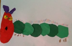 rupsje nooitgenoeg knutselen