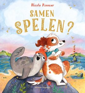 start schooljaar samen spelen kleuters prentenboek