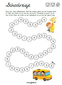 schoolreis dobbelblad