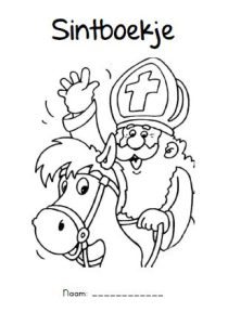 sinterklaas werkbladen