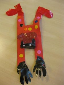 sinterklaas piet knutselen