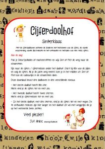 cijferdoolhof sinterklaas