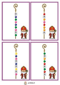 sinterklaas download patronen motoriek