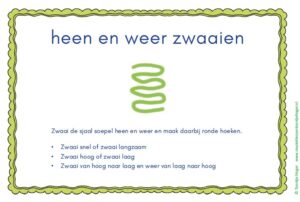 sjaaltjes bewegen muziek kleuters