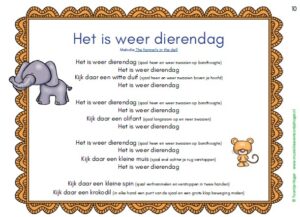 sjaaltjes bewegen muziek kleuters