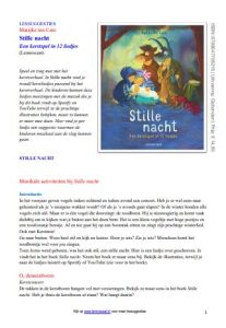 stille nacht kerstliedjes lessuggesties