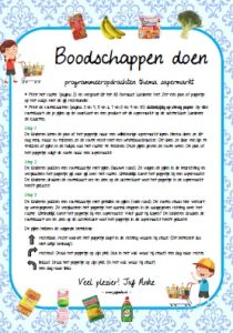 programmeren kleuters supermarkt