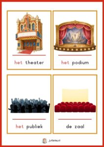 woordkaarten theater spot aan
