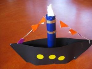 sinterklaas stoomboot knutselen kleuters
