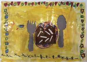 vaderdag moederdag placemat knutselen