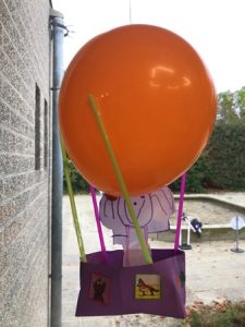 luchtballon knutselen