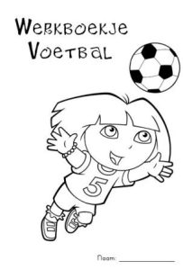 werkboekje voetbal kleuters