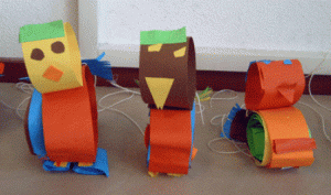 vogels knutselen