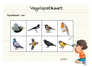 vogelspotkaart