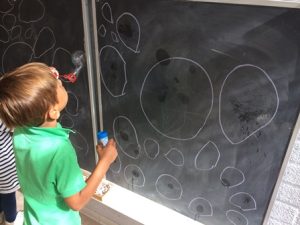 vormen kleuters bellenblaas