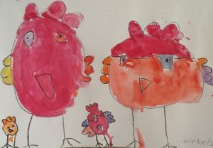 vogel verven