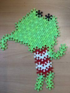 kikker flowerpuzzle