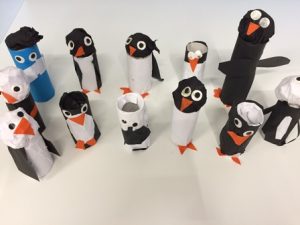 pinguin knutselen kleuters